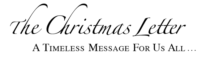 The Christmas Letter script logo